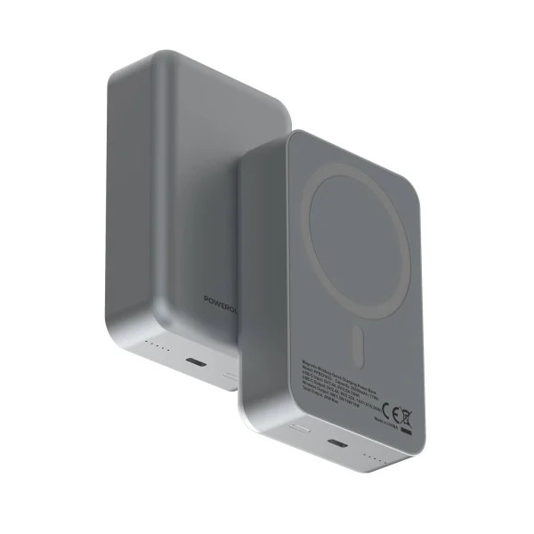 پاوربانک پاورولوژی مدل Magsafe aluminum ظرفیت 20000 میلی آمپر ساعت