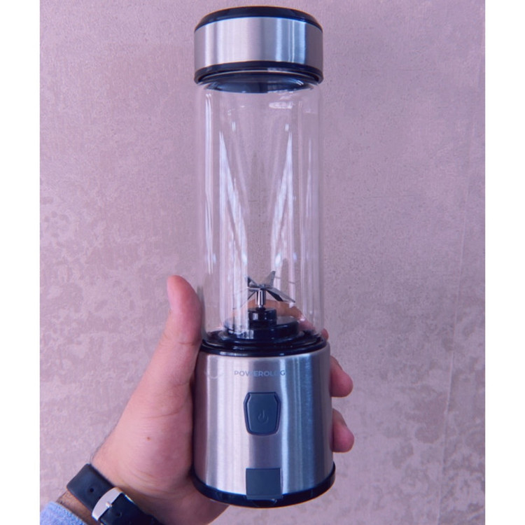 شیکر شارژی پاورولوژی مدل 126W Portable گنجایش 450 میلی لیتر