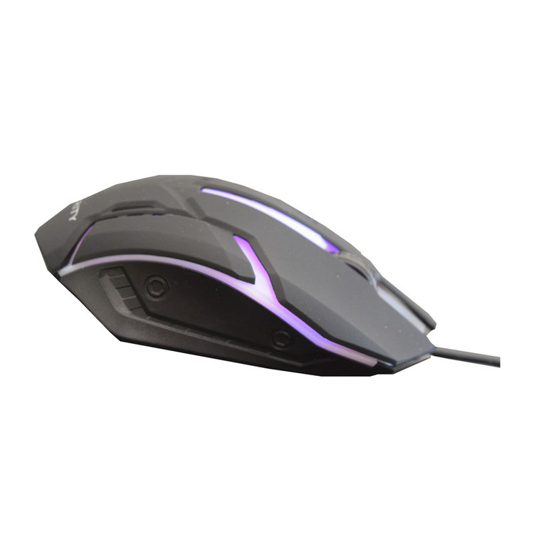 کیبورد و ماوس گیمینگ وریتی مدل V-KB6121GCW، سوییچ ممبران، Full-Size، نورپردازی LED RGB