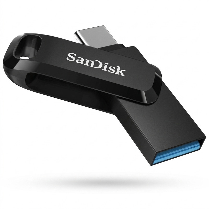 فلش مموری سن دیسک Ultra Dual Drive Go ظرفیت 256 گیگابایت