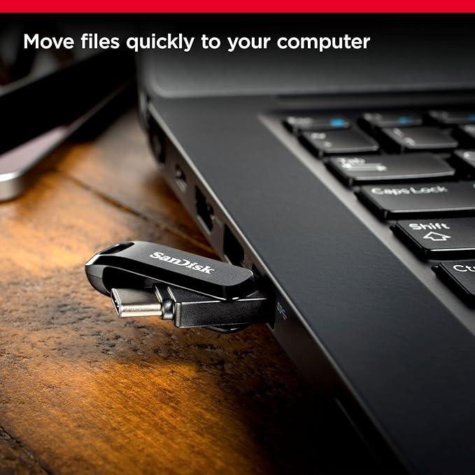 فلش مموری سن دیسک Ultra Dual Drive Go ظرفیت 256 گیگابایت