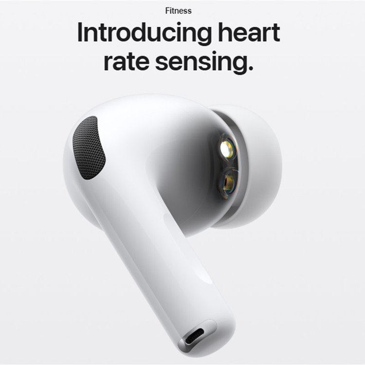 هدفون بلوتوثی اپل مدل AirPods Pro 3 با نویز کنسلینگ فعال